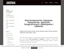 Tablet Screenshot of gcsystem.pl